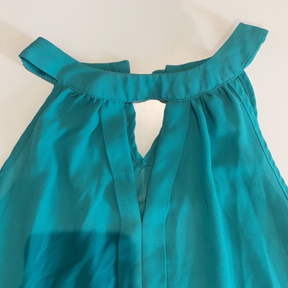Turquoise blouse - Picture 2 of 4